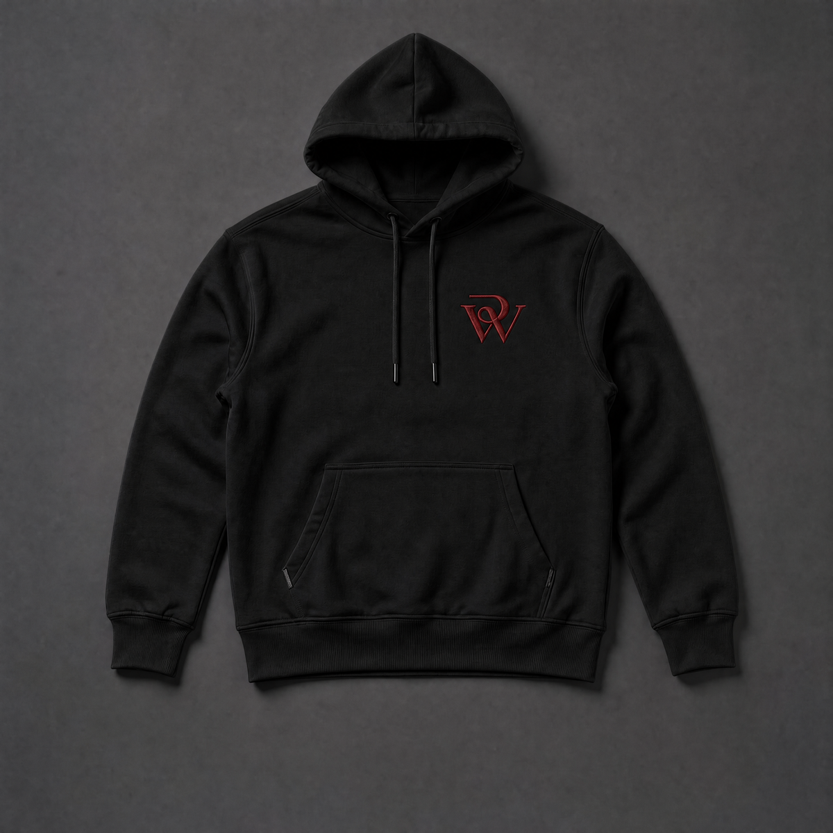 Heavyweight Hoodie – 10.5oz Fleece | Embroidered Monogram Streetwear